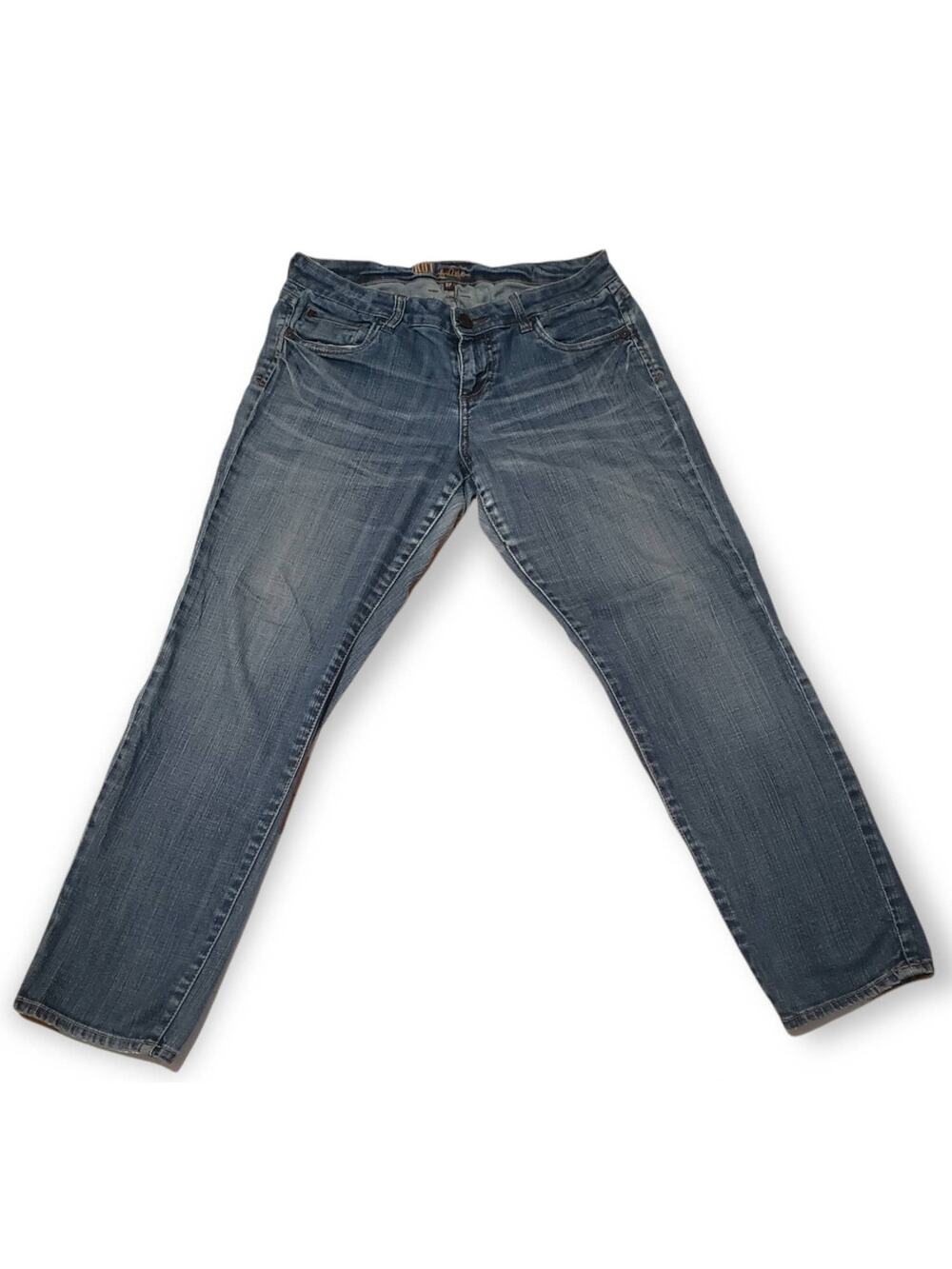 KUT from The Kloth Denim Blue Boot Cut Jeans - Women's Size 8 Petite